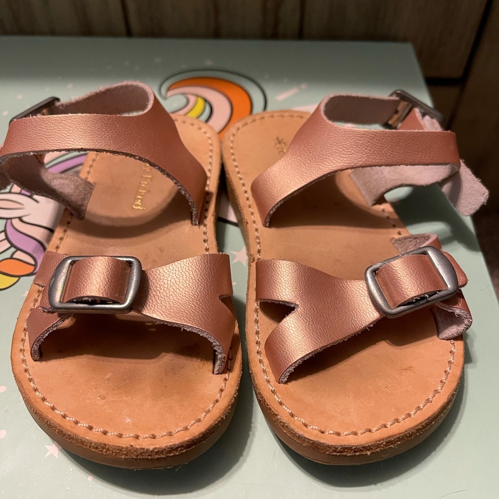 Freshly Picked Rose Gold Carmel sandals
